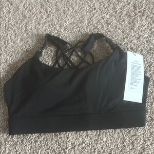 Nursing Black Sports Bra